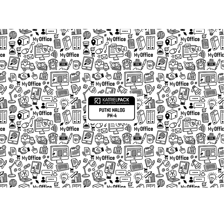 NALOG ZA PUTNIČKO MOTORNO VOZILO PN-4, NCR