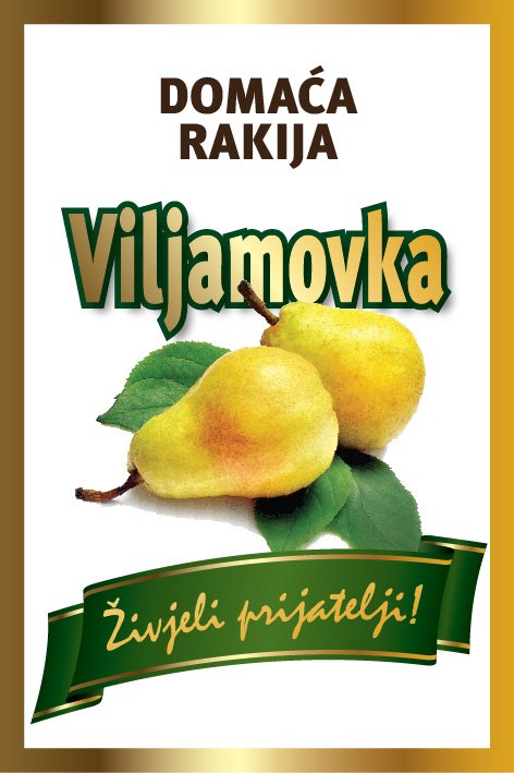 Etiketa za rakiju-viljamovka 02