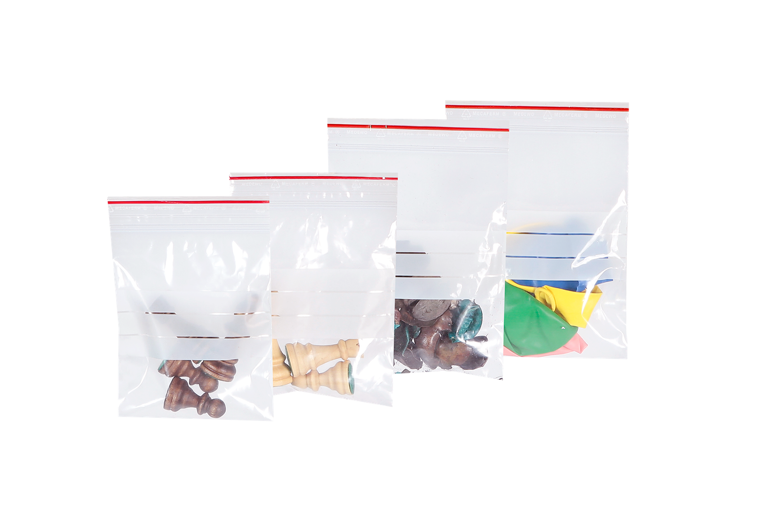 MECAFERM - VREĆICE S POLJIMA ZA PISANJE TEKSTA 0,075mm