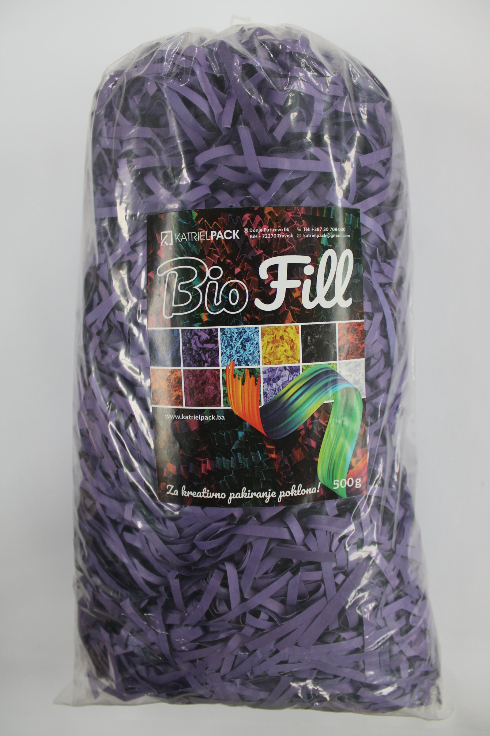 BIO FILL ISPUNA 500 g TAMNO LJUBIČASTA.