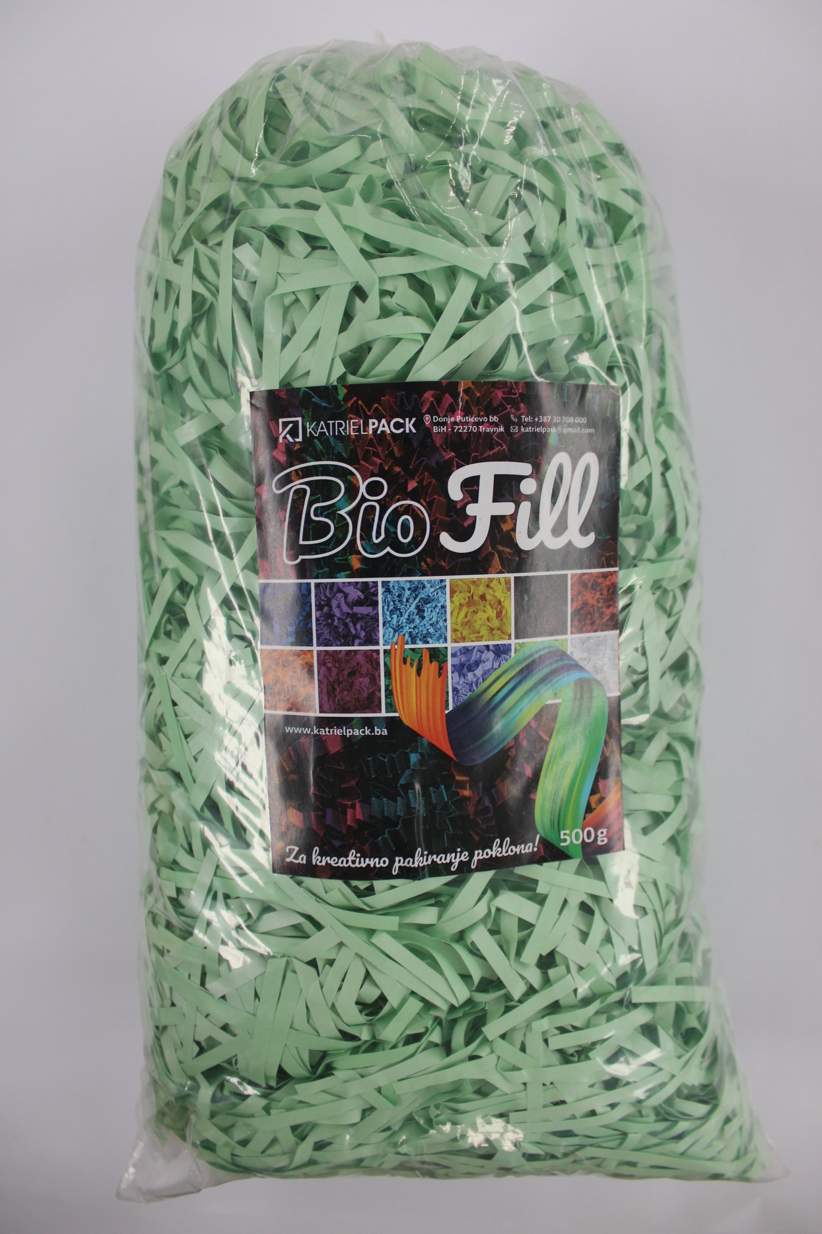BIO FILL ISPUNA 500 g SVIJETLO ZELENA