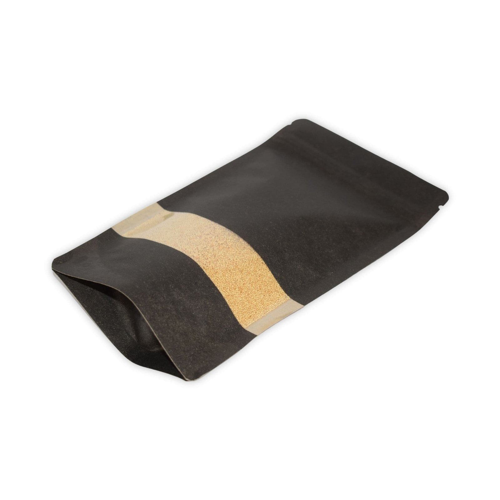 CRNE KRAFT VREĆICE SA ZIP ZATVARAČEM  160X80X270MM