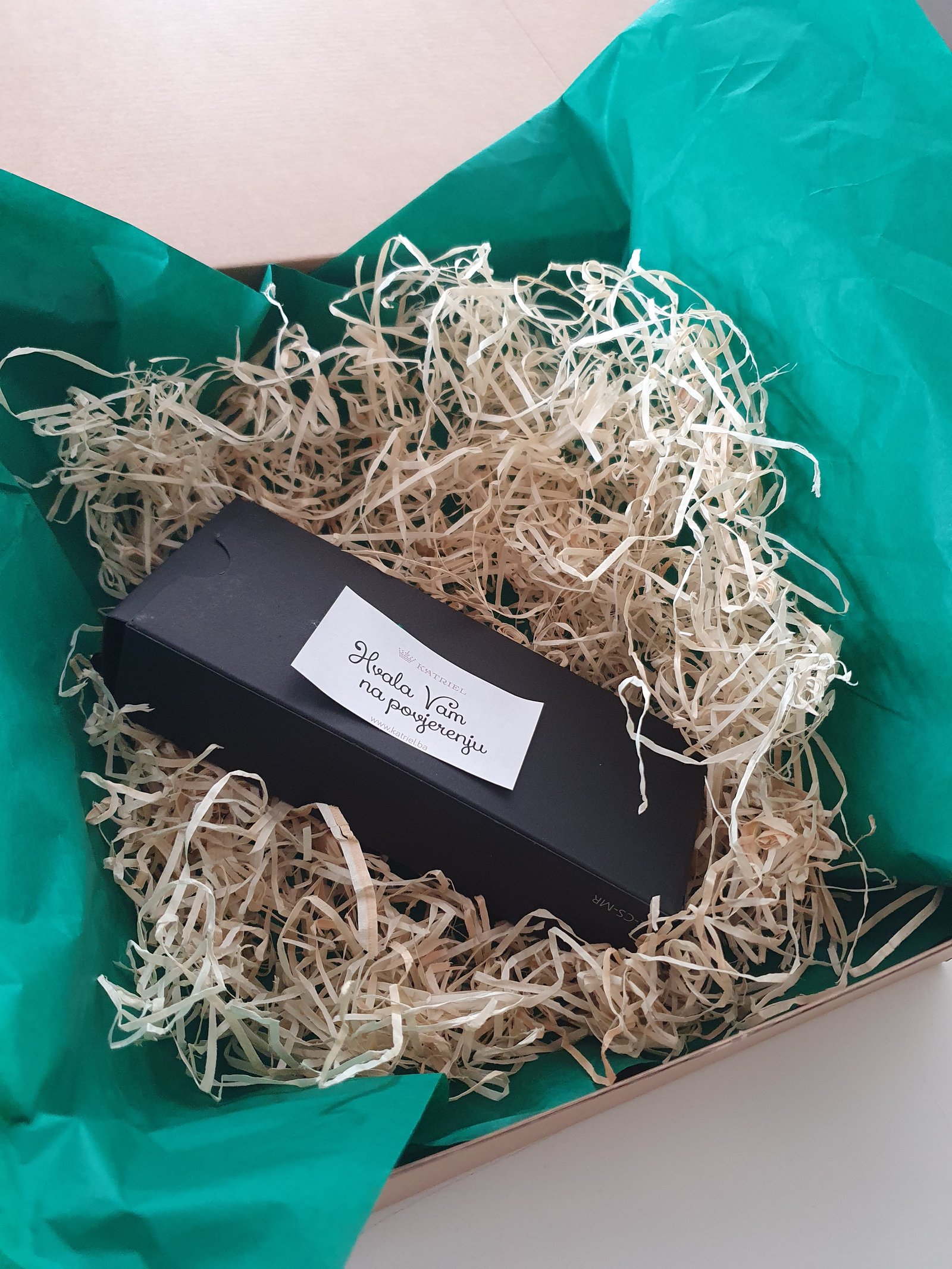 Svileni papir u zelenoj boji