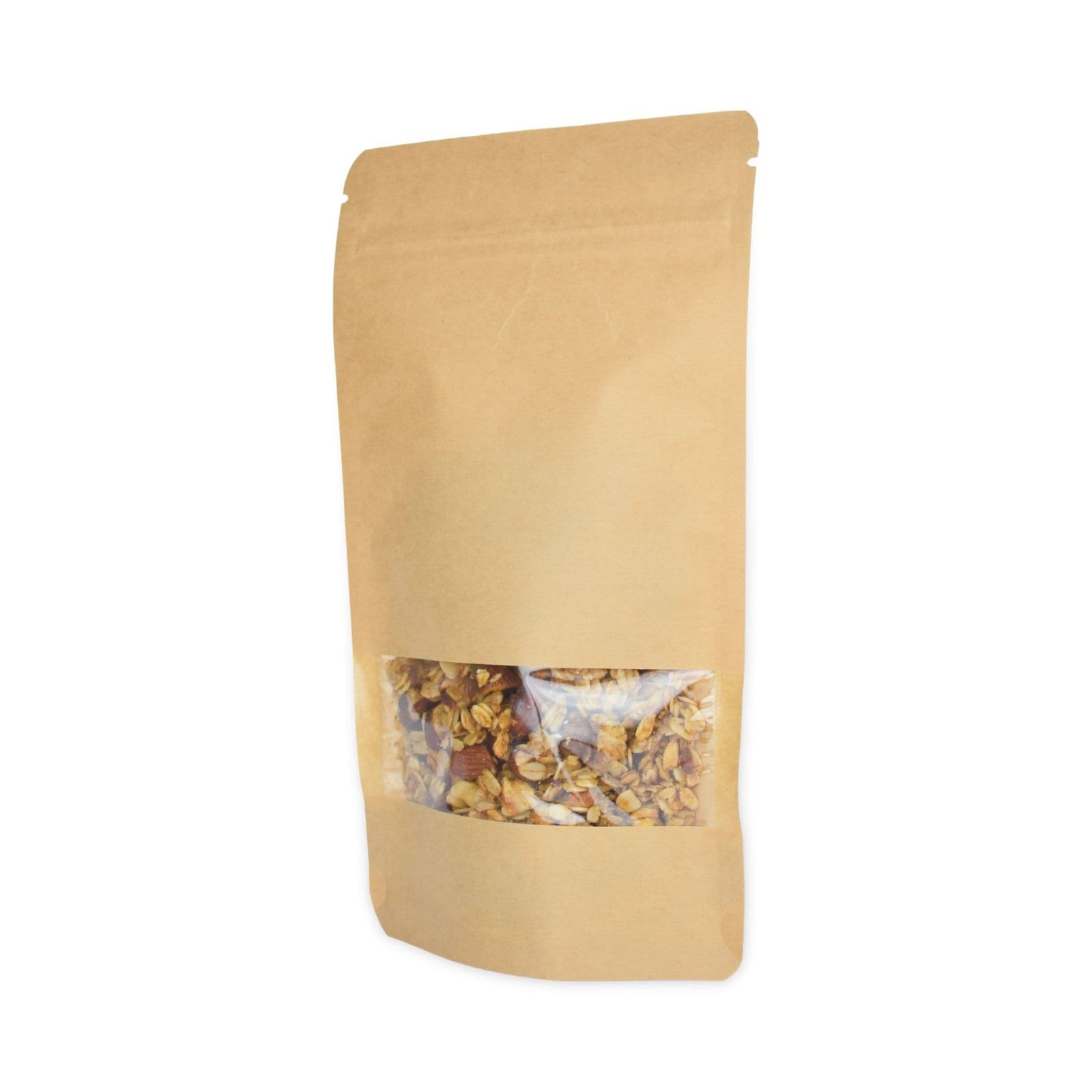 Natron zip vrećice s prozorom – TROSLOJNE 130x70x225mm (500ml)